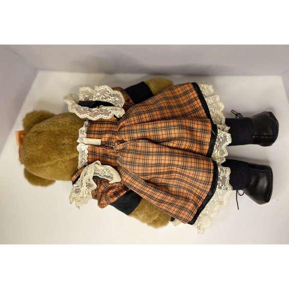 Applause Bears Catherine Remembrance Collection #12066 17" Plaid Lace - Picture 6 of 9